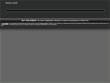 Tablet Screenshot of kem.net